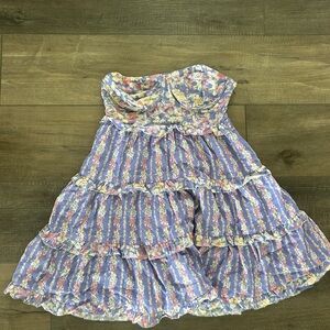 Altar’d State Mini Strapless Dress